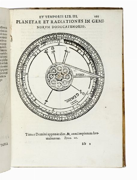 GIOVANNI PAOLO GALLUCCI : Theatrum mundi, et temporis, in quo non solum precipuae horum partes describuntur, & ratio metiendi eas traditur, sed accomodatissimis figuris sub oculos legentium facil ponuntur...  - Asta Libri a stampa dal XV al XIX secolo [Parte II] - Associazione Nazionale - Case d'Asta italiane