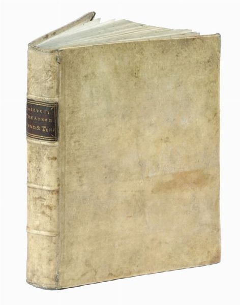 GIOVANNI PAOLO GALLUCCI : Theatrum mundi, et temporis, in quo non solum precipuae horum partes describuntur, & ratio metiendi eas traditur, sed accomodatissimis figuris sub oculos legentium facil ponuntur...  - Asta Libri a stampa dal XV al XIX secolo [Parte II] - Associazione Nazionale - Case d'Asta italiane