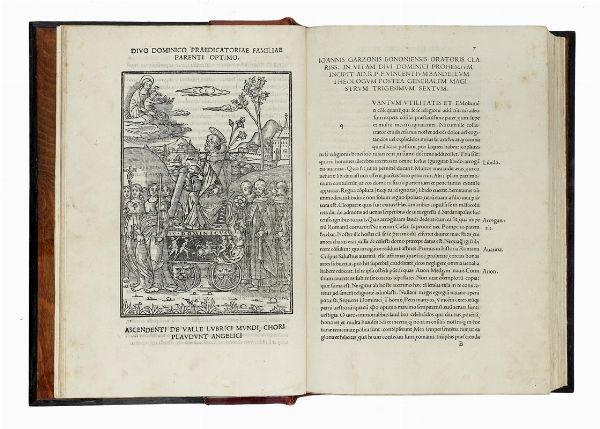 LEANDRO ALBERTI : De viris illustribus ordinis Praedicatorum libri sex in unum congesti.  - Asta Libri a stampa dal XV al XIX secolo [Parte II] - Associazione Nazionale - Case d'Asta italiane