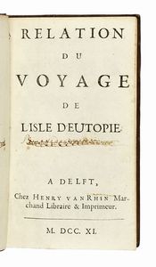 FRANOIS LEFEBVRE - Relation du Voyage de l?Isle d'Eutopie.