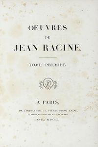 Jean Racine - Oeuvres.