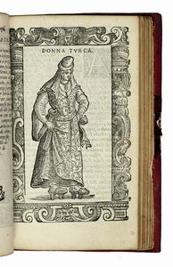 CESARE VECELLIO : [De gli habiti antichi, et moderni di diverse parti del Mondo libri due].  - Asta Libri a stampa dal XV al XIX secolo [Parte II] - Associazione Nazionale - Case d'Asta italiane