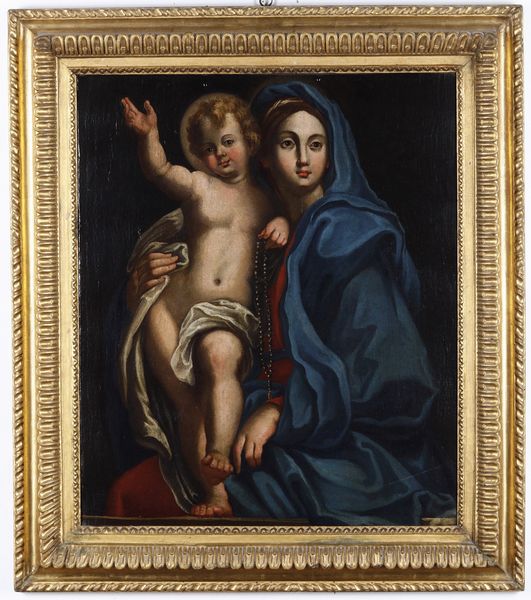 Carlo Maratta, copia da : Madonna con Bambino  - Asta Pittura Antica - Associazione Nazionale - Case d'Asta italiane