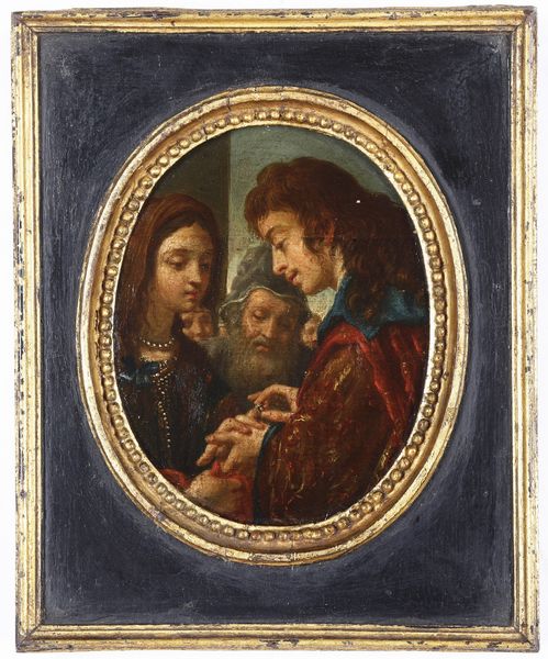 Carlo Dolci, copia da : Sposalizio della Vergine  - Asta Pittura Antica - Associazione Nazionale - Case d'Asta italiane