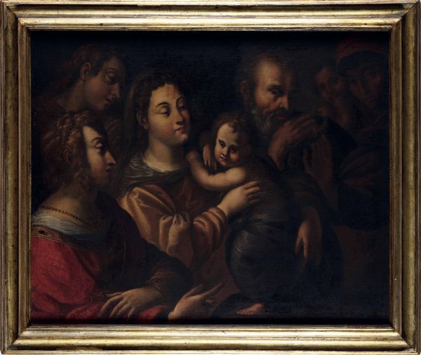 Luigi Amidano, copia da : Sacra Conversazione  - Asta Pittura Antica - Associazione Nazionale - Case d'Asta italiane