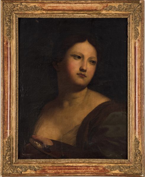 Carlo Maratta, copia da : Ritratto della figlia Faustina come allegoria della Pittura  - Asta Pittura Antica - Associazione Nazionale - Case d'Asta italiane