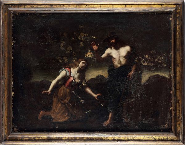 Scuola italiana del XVII secolo Noli me tangere  - Asta Pittura Antica - Associazione Nazionale - Case d'Asta italiane