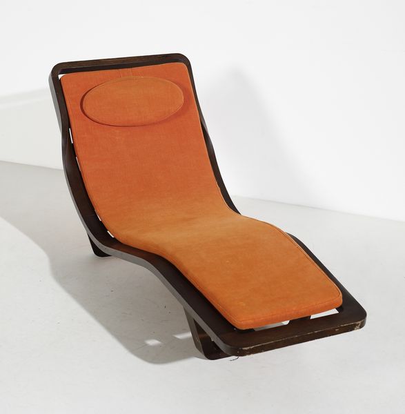 MANIFATTURA ITALIANA : Chaise longue  - Asta Asta 420 | DESIGN E ARTI DECORATIVE DEL NOVECENTO Online - Associazione Nazionale - Case d'Asta italiane