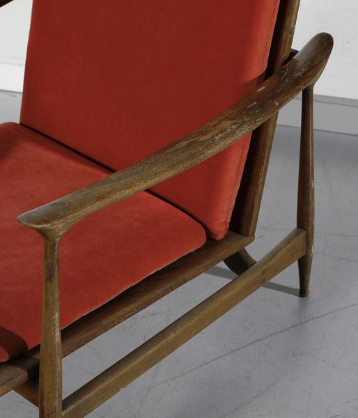 MANIFATTURA DANESE : Coppia di poltrone  - Asta Asta 420 | DESIGN E ARTI DECORATIVE DEL NOVECENTO Online - Associazione Nazionale - Case d'Asta italiane