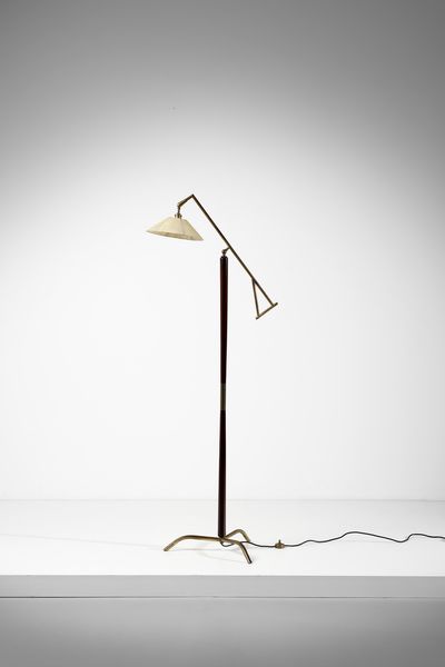 GILARDI & BARZAGHI : Lampada da terra  - Asta Asta 420 | DESIGN E ARTI DECORATIVE DEL NOVECENTO Online - Associazione Nazionale - Case d'Asta italiane