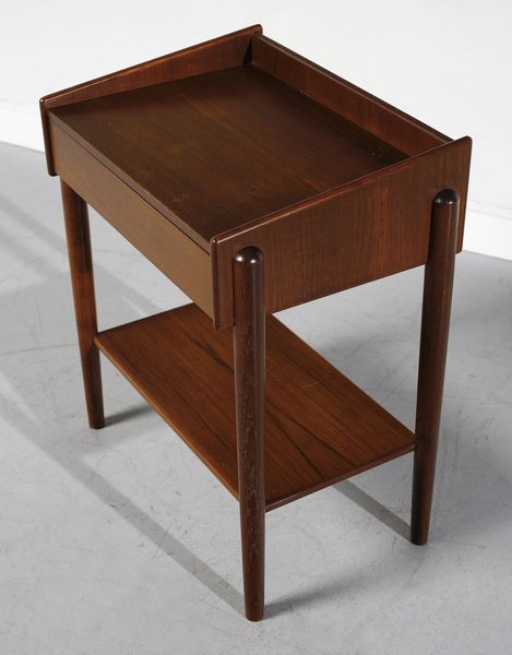 MOGENSEN BORGE (1914 - 1972) : Coppia di comodini mod. 148 per Soborg Mobler  - Asta Asta 420 | DESIGN E ARTI DECORATIVE DEL NOVECENTO Online - Associazione Nazionale - Case d'Asta italiane