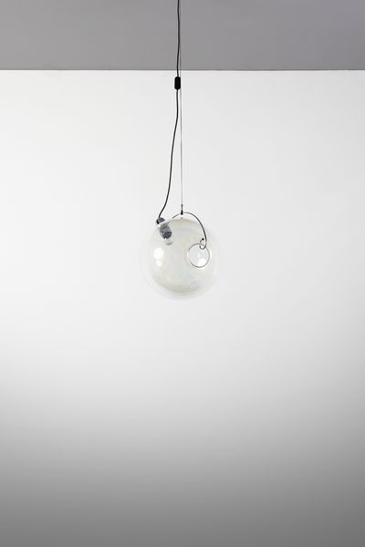 NASON CARLO (n. 1935) : Lampada a sospensione mod. Sona per Lumenform  - Asta Asta 420 | DESIGN E ARTI DECORATIVE DEL NOVECENTO Online - Associazione Nazionale - Case d'Asta italiane