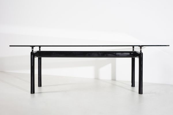 LE CORBUSIER, PIERRE JEANNERET, CHARLOTTE PERRIAND : Tavolo mod. LC6 per Cassina  - Asta Asta 420 | DESIGN E ARTI DECORATIVE DEL NOVECENTO Online - Associazione Nazionale - Case d'Asta italiane