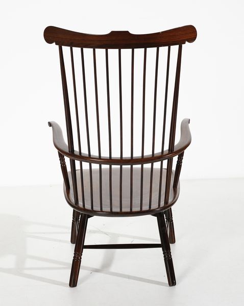 BUFFA PAOLO (1903 - 1970) : Poltroncina con schienale a 'bacchette' per Marelli & Colico  - Asta Asta 420 | DESIGN E ARTI DECORATIVE DEL NOVECENTO Online - Associazione Nazionale - Case d'Asta italiane