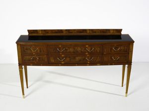 LANCIA EMILIO (1890 - 1973) : nello stile di. Credenza a sei cassetti  - Asta Asta 420 | DESIGN E ARTI DECORATIVE DEL NOVECENTO Online - Associazione Nazionale - Case d'Asta italiane