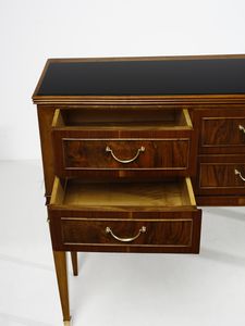 LANCIA EMILIO (1890 - 1973) : nello stile di. Credenza a sei cassetti  - Asta Asta 420 | DESIGN E ARTI DECORATIVE DEL NOVECENTO Online - Associazione Nazionale - Case d'Asta italiane