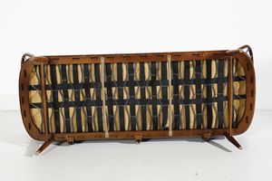 ERCOLANI LUCIAN RANDOLPH (1988 - 1976) : Divano mod. Studio Couch per Ercol  - Asta Asta 420 | DESIGN E ARTI DECORATIVE DEL NOVECENTO Online - Associazione Nazionale - Case d'Asta italiane