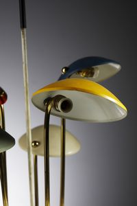 SARFATTI GINO (1912 - 1985) : nello stile di. Lampada da tavolo  - Asta Asta 420 | DESIGN E ARTI DECORATIVE DEL NOVECENTO Online - Associazione Nazionale - Case d'Asta italiane