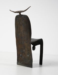 MATTA ROBERTO SEBASTIAN ANTONIO (1911 - 2002) : Sedia con le corna - modello 4  - Asta Asta 420 | DESIGN E ARTI DECORATIVE DEL NOVECENTO Online - Associazione Nazionale - Case d'Asta italiane