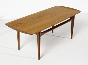 JUHL FINN (1912 - 1989) : Tavolo da salotto per France & Son  - Asta Asta 420 | DESIGN E ARTI DECORATIVE DEL NOVECENTO Online - Associazione Nazionale - Case d'Asta italiane