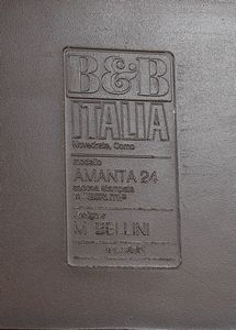 BELLINI MARIO (n. 1935) : Sei poltrone componibili mod. Amanta 24 per B&B  - Asta Asta 420 | DESIGN E ARTI DECORATIVE DEL NOVECENTO Online - Associazione Nazionale - Case d'Asta italiane