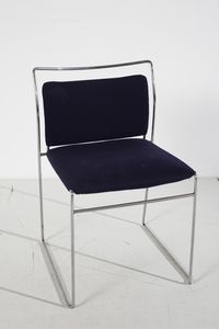 TAKAHAMA KAZUHIDE (1930 - 2010) : Quattro sedie impilabili mod. Tulu per Simon  - Asta Asta 420 | DESIGN E ARTI DECORATIVE DEL NOVECENTO Online - Associazione Nazionale - Case d'Asta italiane