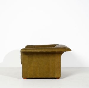 MASSONI LUIGI  (1930 - 2013) : Coppia di poltrone per Poltrona Frau  - Asta Asta 420 | DESIGN E ARTI DECORATIVE DEL NOVECENTO Online - Associazione Nazionale - Case d'Asta italiane