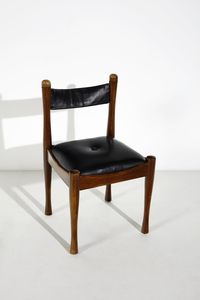 COPPOLA SILVIO (1920 - 1986) : Sei sedie mod. 620 per Bernini  - Asta Asta 420 | DESIGN E ARTI DECORATIVE DEL NOVECENTO Online - Associazione Nazionale - Case d'Asta italiane