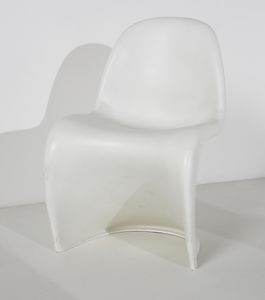 PANTON VERNER (1926 - 1998) : Lotto di otto sedie mod. Panton Chair per Vitra  - Asta Asta 420 | DESIGN E ARTI DECORATIVE DEL NOVECENTO Online - Associazione Nazionale - Case d'Asta italiane