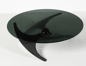 CAMPANINI LUCIANO : Tavolo da salotto ad altezza variabile mod. Propeller per Cama  - Asta Asta 420 | DESIGN E ARTI DECORATIVE DEL NOVECENTO Online - Associazione Nazionale - Case d'Asta italiane