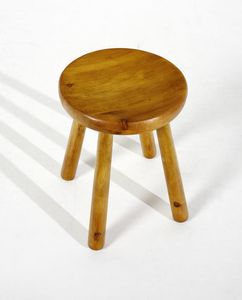 PERRIAND CHARLOTTE  (1903 - 1999) : nello stile di. Coppia di sgabelli  - Asta Asta 420 | DESIGN E ARTI DECORATIVE DEL NOVECENTO Online - Associazione Nazionale - Case d'Asta italiane