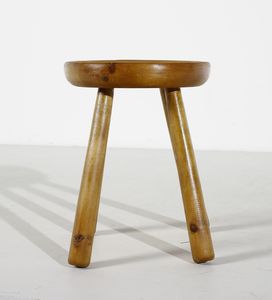 PERRIAND CHARLOTTE  (1903 - 1999) : nello stile di. Coppia di sgabelli  - Asta Asta 420 | DESIGN E ARTI DECORATIVE DEL NOVECENTO Online - Associazione Nazionale - Case d'Asta italiane