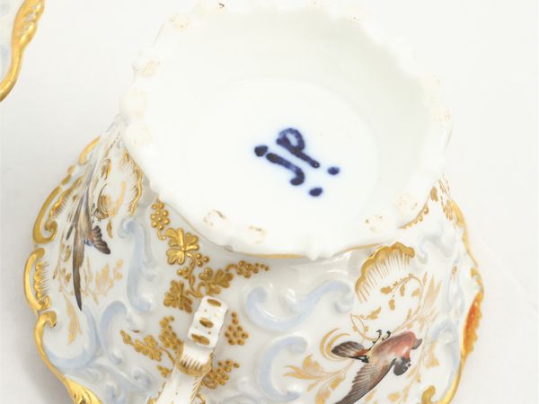 Jacob Petit : Tazza da collezione in porcellana, Parigi met del XIX secolo  - Asta Una villa fiorentina. Arredi e Dipinti Antichi. Arte Contemporanea - Associazione Nazionale - Case d'Asta italiane