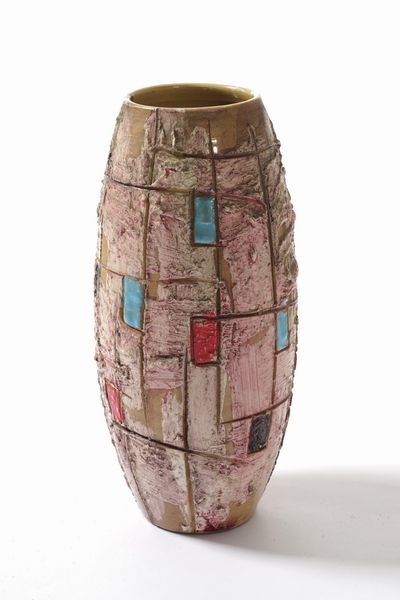 Vaso moderno in ceramica  - Asta Antiquariato Settembre - Associazione Nazionale - Case d'Asta italiane