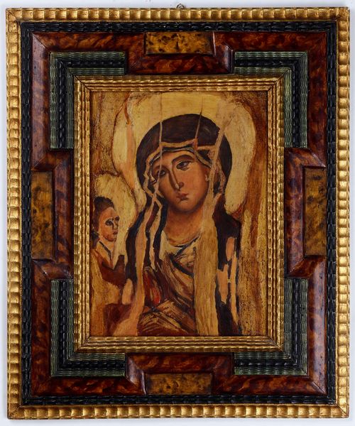 Lotto di due dipinti con soggetti religiosi  - Asta Antiquariato Settembre - Associazione Nazionale - Case d'Asta italiane