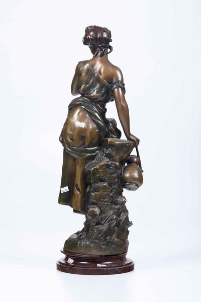 Hyppolite Moreau, Attribuito a : Figura femminile  - Asta Scultura - Associazione Nazionale - Case d'Asta italiane