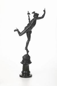 Da Giambologna (1529 -1608) Mercurio volante  - Asta Scultura - Associazione Nazionale - Case d'Asta italiane