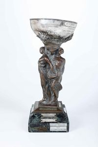 Trofeo remiero, Coppa Piemonte. Arte del primo quarto del XX secolo  - Asta Scultura - Associazione Nazionale - Case d'Asta italiane