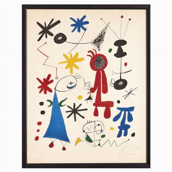 MIRO' JOAN : JOAN MIRO' I FERRA'  - Asta ASTA A TEMPO | ARTE MODERNA E CONTEMPORANEA - Associazione Nazionale - Case d'Asta italiane