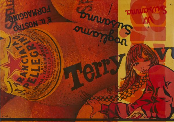 ROTELLA MIMMO (1918 - 2006) : Terry.  - Asta Asta 421 | ARTE MODERNA E CONTEMPORANEA Online - Associazione Nazionale - Case d'Asta italiane