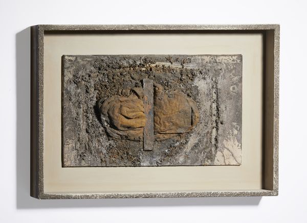 TAPIES ANTONI (1923 - 2012) : Pintura - collage.  - Asta Asta 421 | ARTE MODERNA E CONTEMPORANEA Online - Associazione Nazionale - Case d'Asta italiane