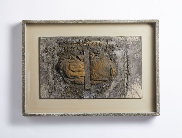 TAPIES ANTONI (1923 - 2012) : Pintura - collage.  - Asta Asta 421 | ARTE MODERNA E CONTEMPORANEA Online - Associazione Nazionale - Case d'Asta italiane