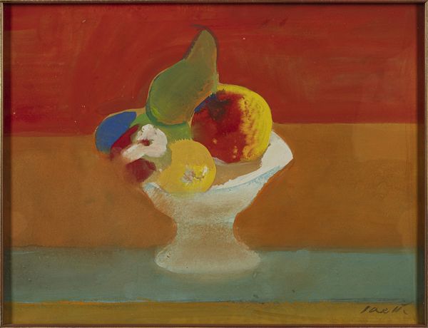 SAETTI BRUNO (1902 - 1984) : Vaso con frutta.  - Asta Asta 421 | ARTE MODERNA E CONTEMPORANEA Online - Associazione Nazionale - Case d'Asta italiane