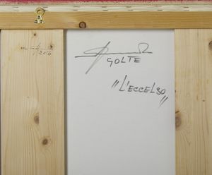 AMADIO GIUSEPPE (n. 1944) : Golte 'L'Eccelso'.  - Asta Asta 421 | ARTE MODERNA E CONTEMPORANEA Online - Associazione Nazionale - Case d'Asta italiane