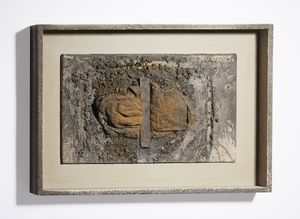 TAPIES ANTONI (1923 - 2012) : Pintura - collage.  - Asta Asta 421 | ARTE MODERNA E CONTEMPORANEA Online - Associazione Nazionale - Case d'Asta italiane