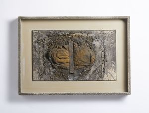 TAPIES ANTONI (1923 - 2012) : Pintura - collage.  - Asta Asta 421 | ARTE MODERNA E CONTEMPORANEA Online - Associazione Nazionale - Case d'Asta italiane