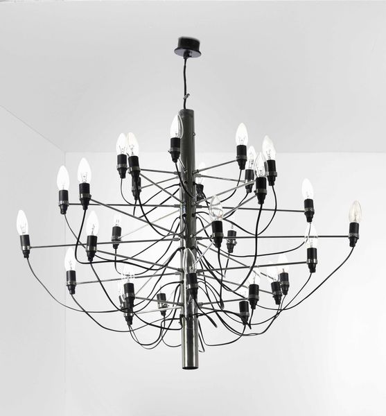 GINO SARFATTI : Lampada a sospensione mod. 2097/30  - Asta Design Lab - Associazione Nazionale - Case d'Asta italiane