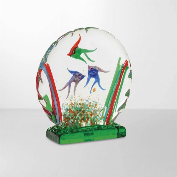 MURANO : Scultura in vetro di Murano.  - Asta Design Lab - Associazione Nazionale - Case d'Asta italiane