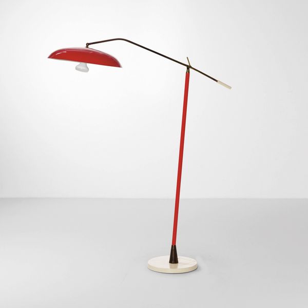 Lampada da terra orientabile e basculante  - Asta Design Lab - Associazione Nazionale - Case d'Asta italiane