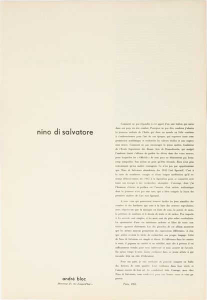 Nino Di Salvatore : Arte concreta  - Asta Grafica e Multipli d'Autore - Associazione Nazionale - Case d'Asta italiane